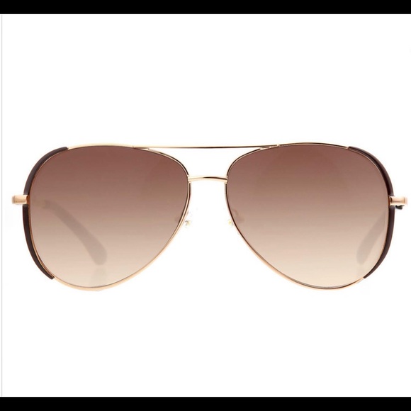 Michael Kors Sicily M2045S Brown and Gold - Picture 3 of 4